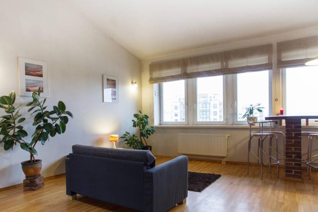 Penthouse Apartment With Great Panoramic City View VNO Dış mekan fotoğraf